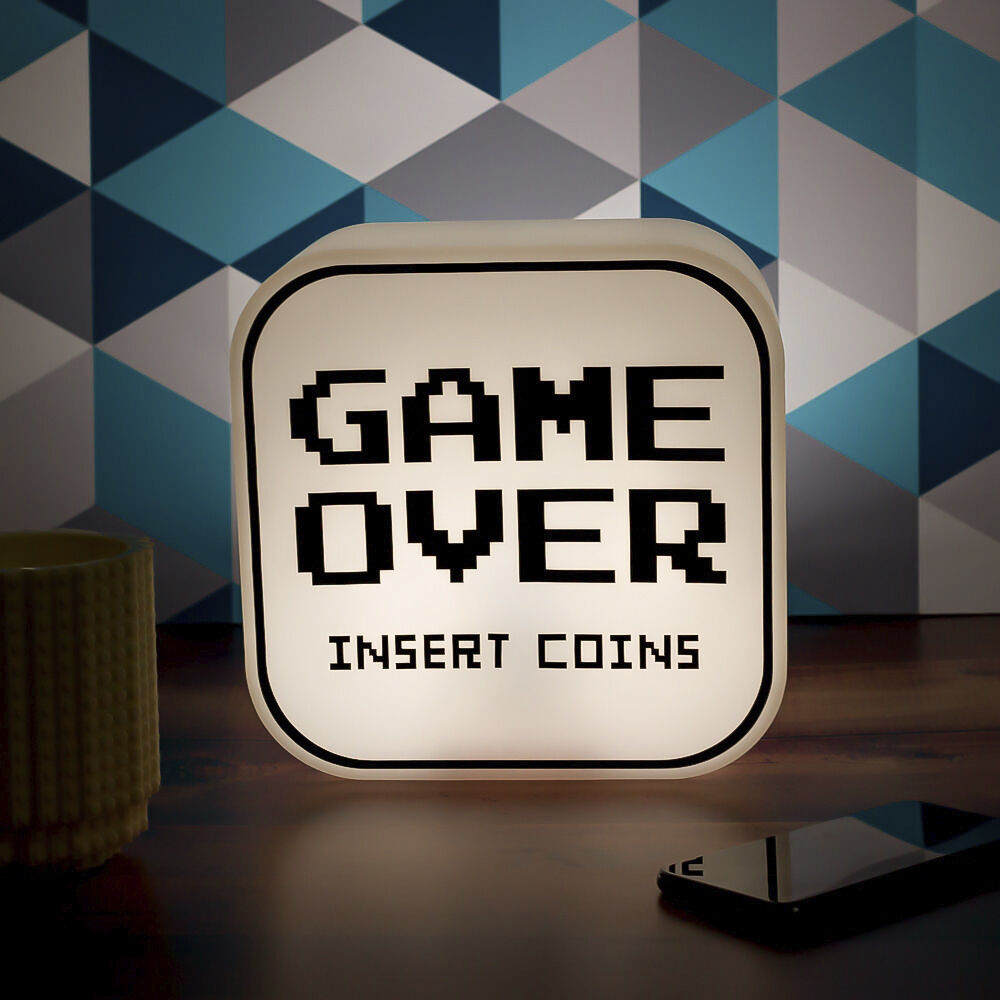 Luminária Game Over