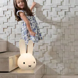 Luminária De Mesa com Fio Bunny Miffy Colors