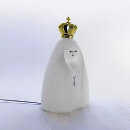 Luminária Nossa Senhora Decoração Oratório Luz Indireta Bivolt