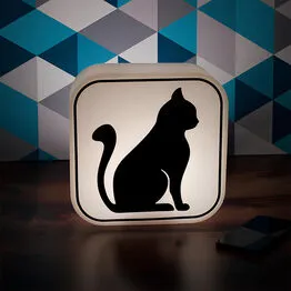 Luminária Box Gatices