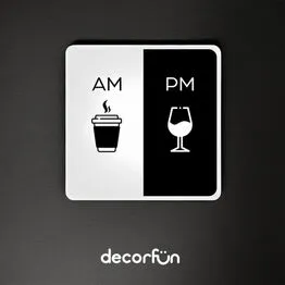 Luminária Slim Box Coffee or Wine Luz Indireta Presente USB