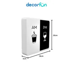 Luminária Slim Box Coffee or Wine Luz Indireta Presente USB