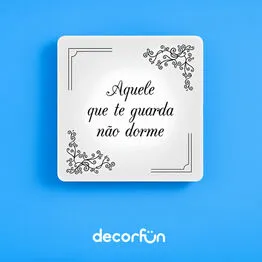 Luminária Slim Box Luz Indireta Aquele Que Te Guarda USB