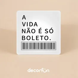 Luminária Slim Box Boleto Luz Indireta Presente USB