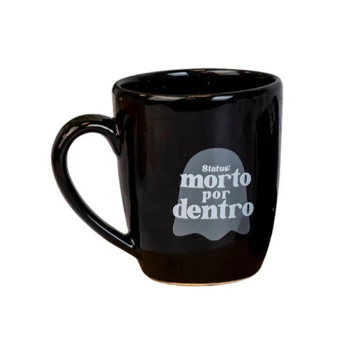 Caneca Status: Morto por Dentro