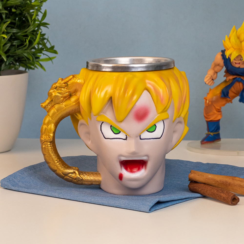 Caneca Dragon Ball Vegeta Super Saiyajin Personagem