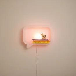 Nicho Luminária Balão Illuminated Chat
