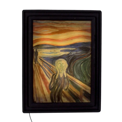 Luminária Quadro O Grito