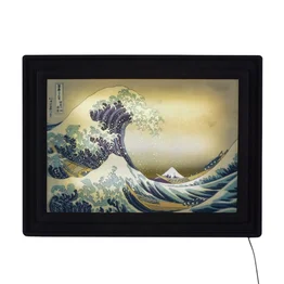 Luminária Quadro Grande Onda