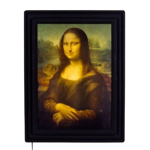 Luminária Quadro Mona Lisa