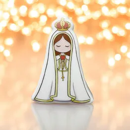 Luminária Nossa Senhora de Fátima Bivolt Decoração Oratório