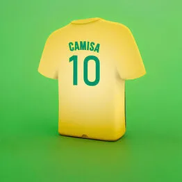 Luminária Camisa 10 Brasil