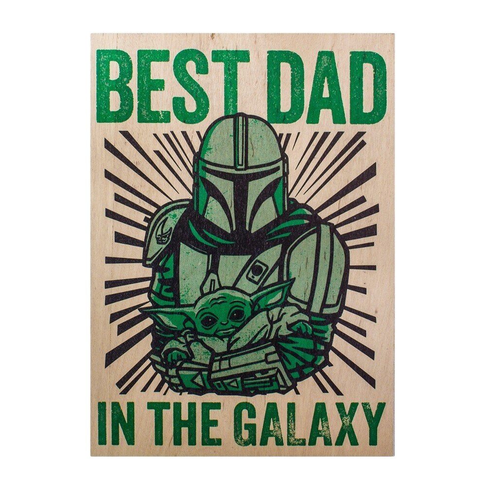 Quadro Star Wars Best Dad In The Galaxy