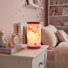 Luminária de Mesa Hello Kitty Rainbow Bivolt