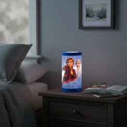 Luminária de Mesa Elsa e Anna Frozen Disney Bivolt