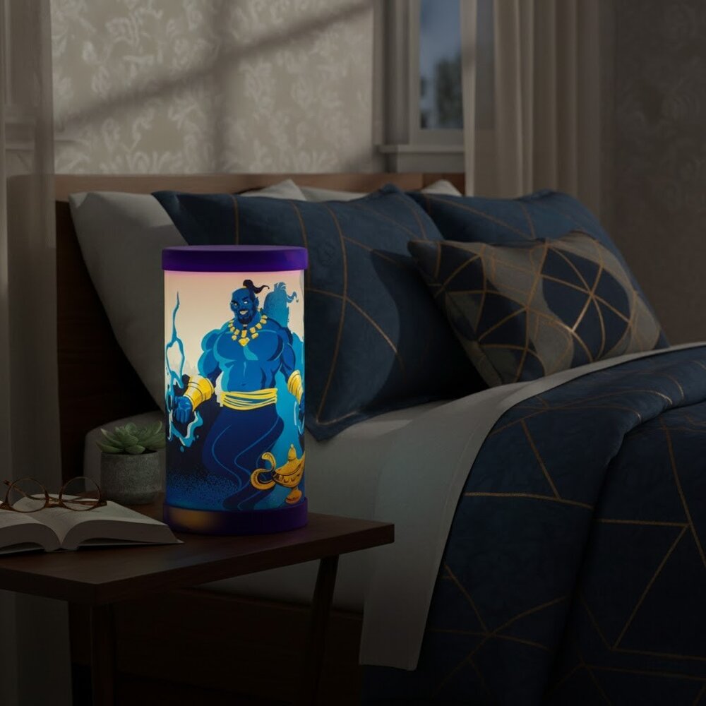 Luminária de Mesa Gênio da Lâmpada Aladdin Bivolt