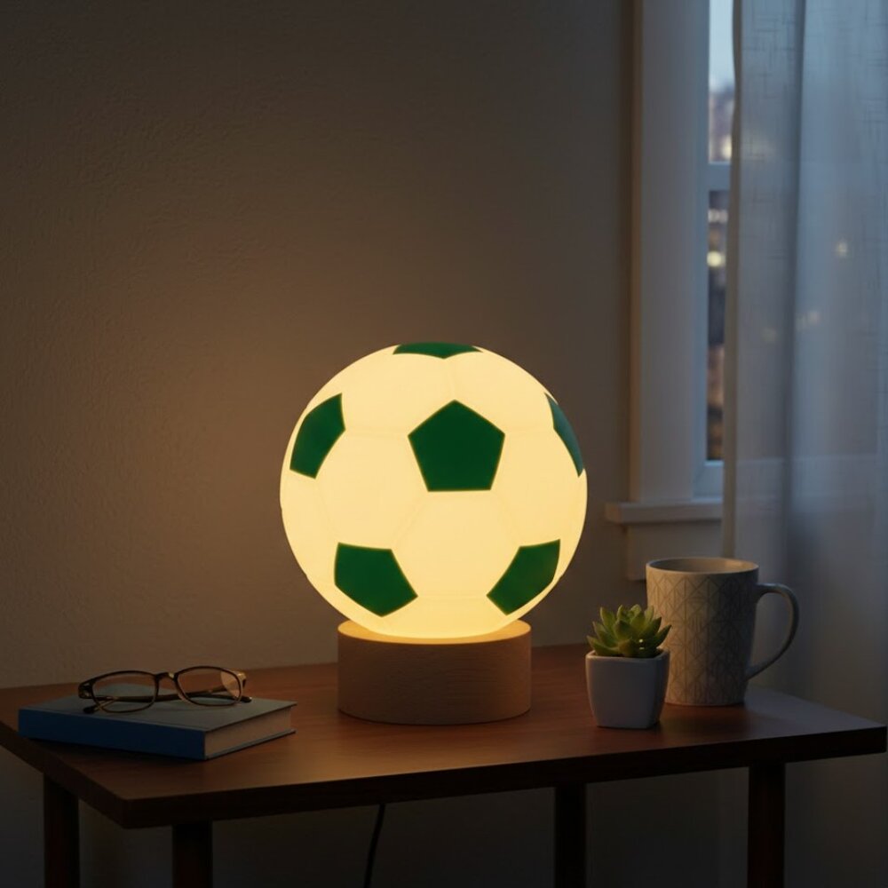 Luminária Bola do Brasil Soccer Ball