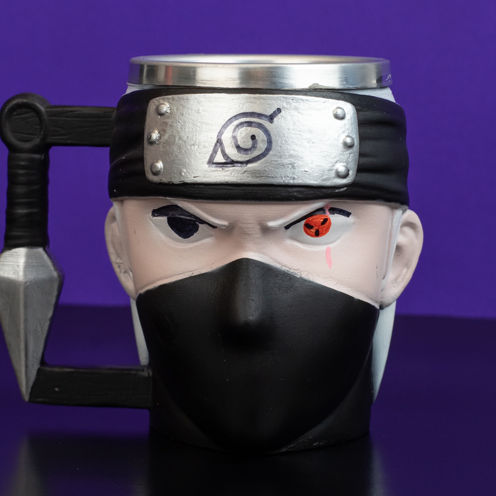 Caneca 3D Kakashi Hatake Naruto