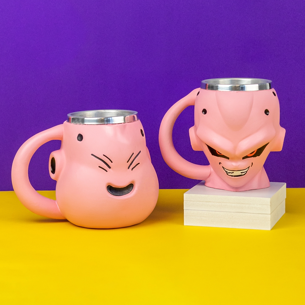 Kit com 2 Canecas Majin Boo Dragon Ball