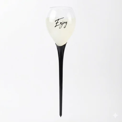 Kit com 2 Taças para Praia Wine on The Beach Summer Time