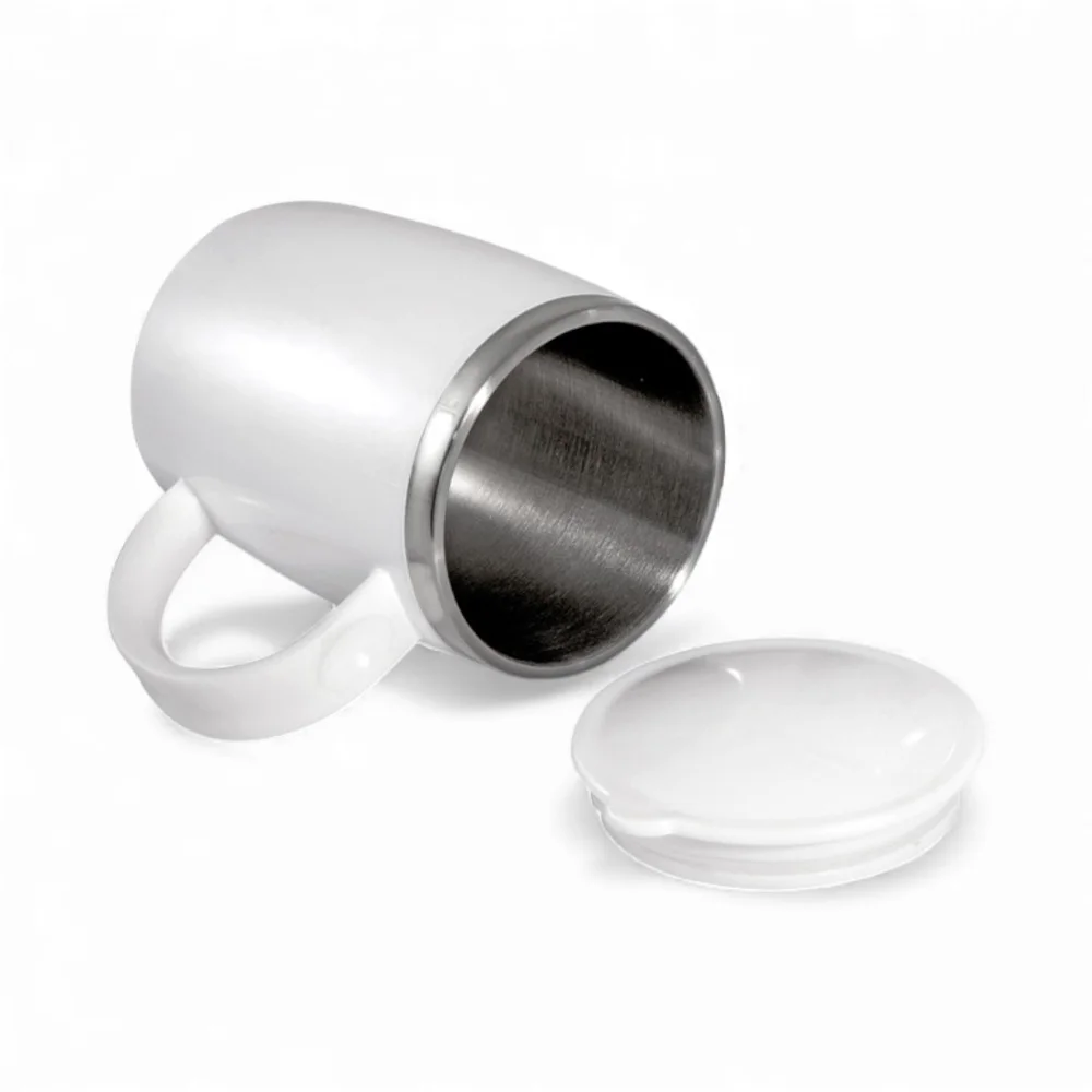 Caneca Térmica com Tampa para 400ml Coffee Time