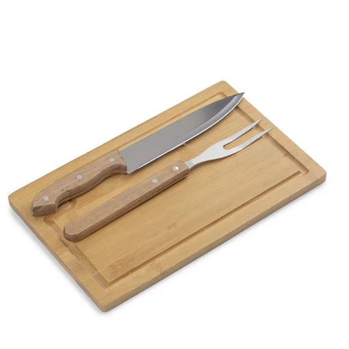 Kit para Churrasco com 3 Peças BBQ Easy