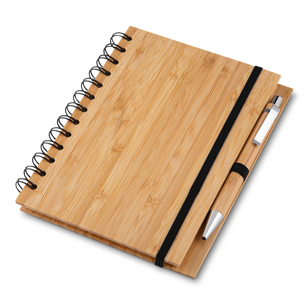 Caderno em Bambu Grande de 70 Folhas Bambuu Time