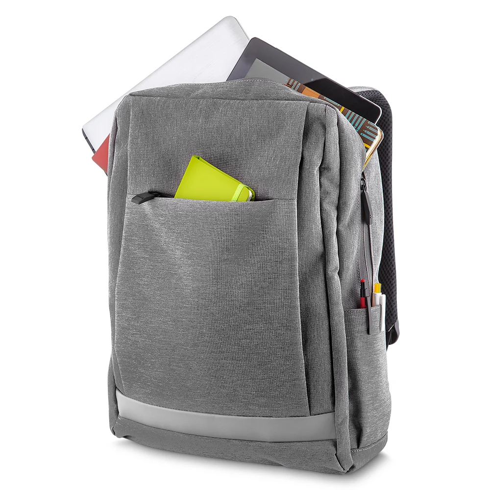 Mochila Slim All White Practical Day