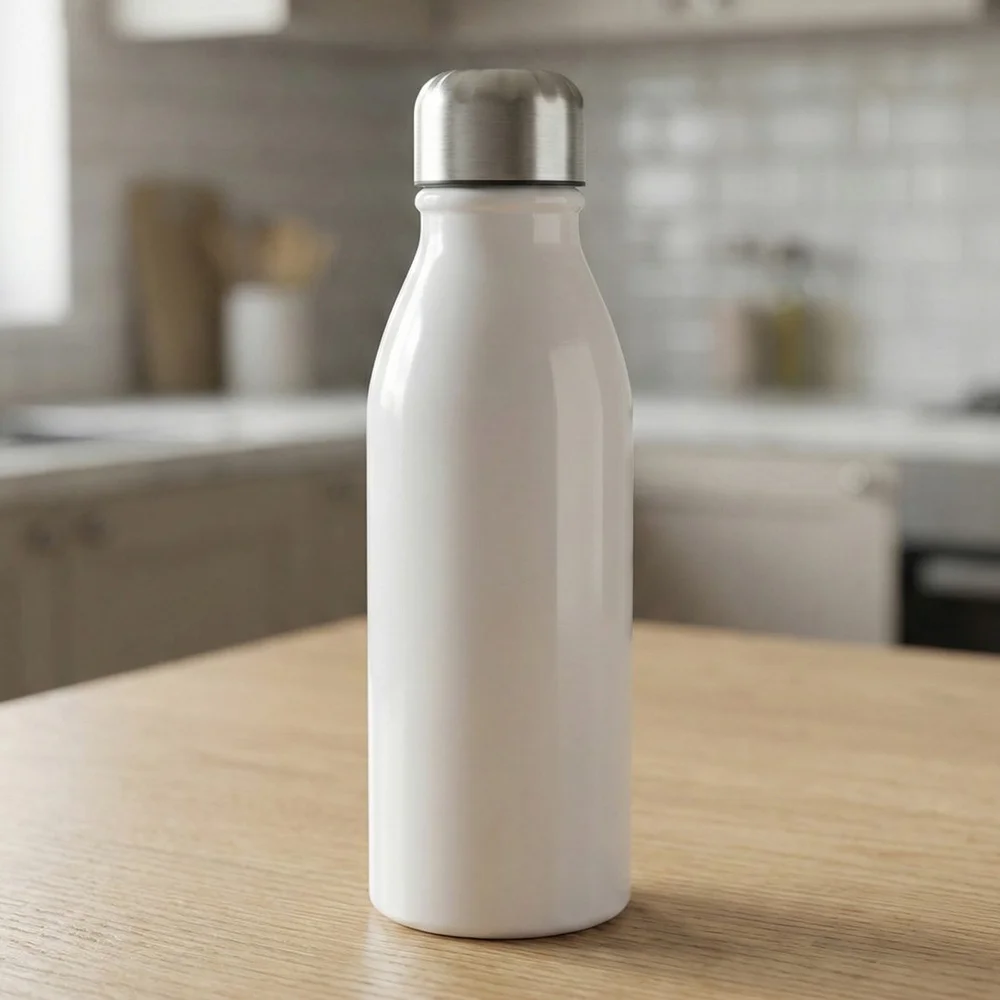 Garrafa em Alumínio com Tampa de 500ml Colors Fresh