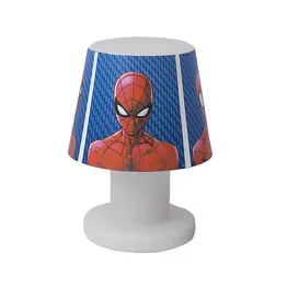 Luminária Abajur de Mesa Homem Aranha Marvel