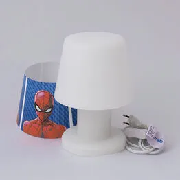 Luminária Abajur de Mesa Homem Aranha Marvel