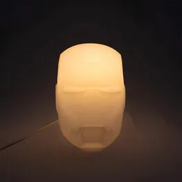 Luminária de Mesa Capacete Homem de Ferro Marvel Iron Man