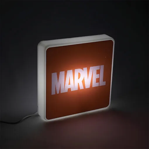 Luminária Box Slim USB Marvel