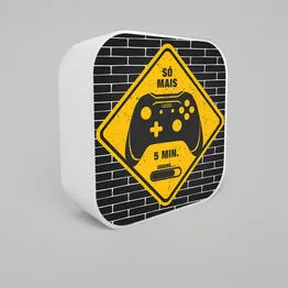 Luminária Box Só Mais 5 Minutos Gamer Light
