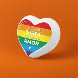Luminária Coração Toda Forma de Amor