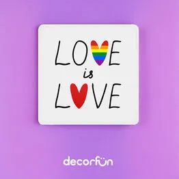 Luminária Box Slim Love Is Love USB