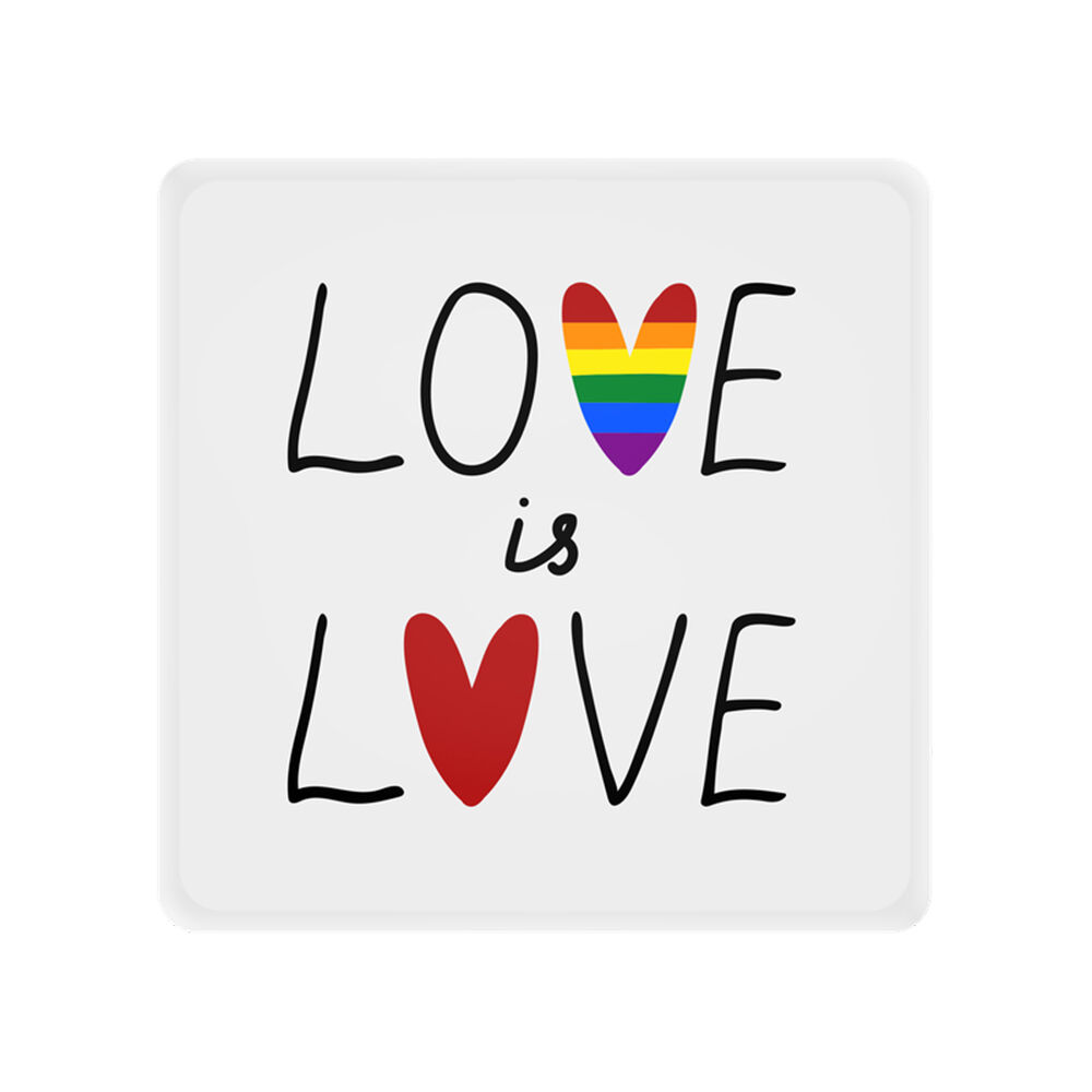 Luminária Box Slim Love Is Love USB