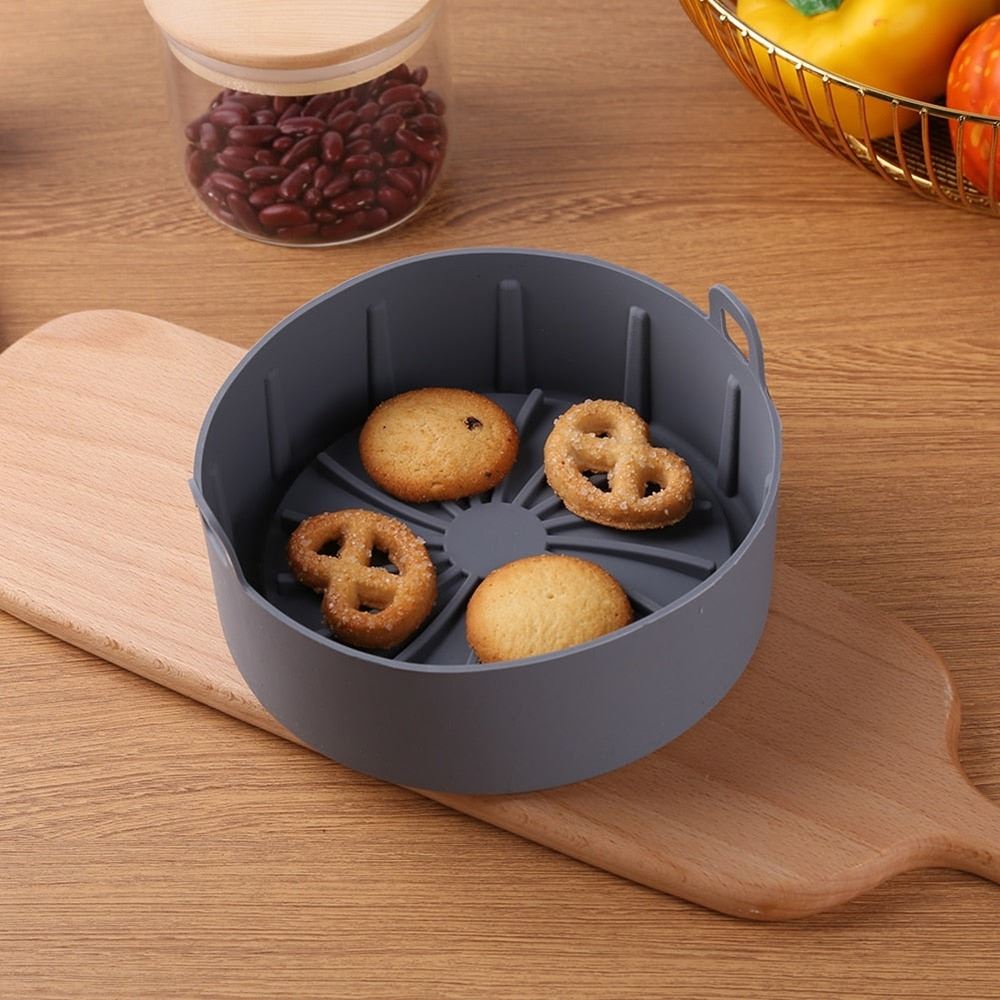 Forma de Silicone para Airfryer Reutilizável Easy Kitchen