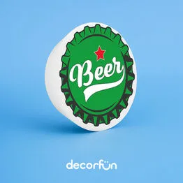 Luminária de Parede Decoração Bar Arandela Tampinha Beer Bivolt