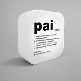 Luminária Box Significado Pai