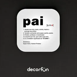 Luminária Box Significado Pai