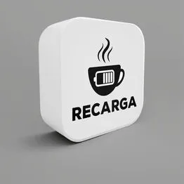 Luminária Box Hora da Recarga