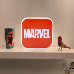Luminária Box Red Icon Marvel