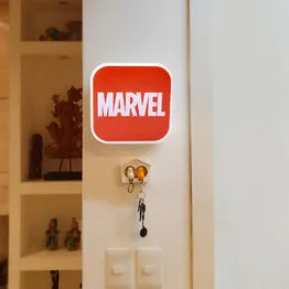 Luminária Box Red Icon Marvel
