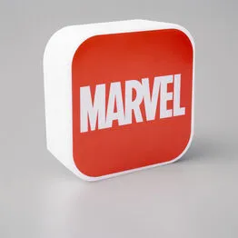 Luminária Box Red Icon Marvel