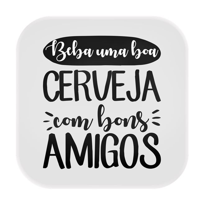 Luminária Box Boa Ceveja com Bons Amigos