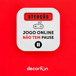 Luminária Box Jogo Online Não Tem Pause