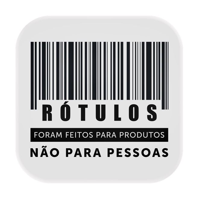 Luminária Box Rótulos