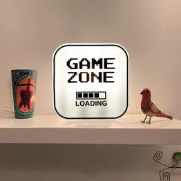 Luminária Box Game Zone