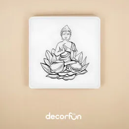 Luminária Box Slim Budha USB